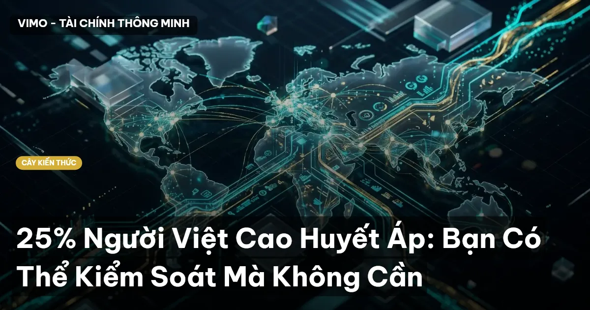 25% Người Việt Cao Huyết Áp: Bạn Có Thể Kiểm Soát Mà Không Cần