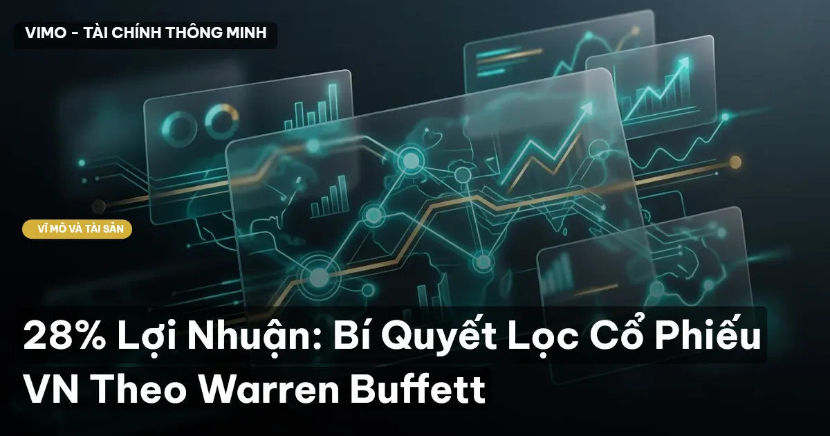 28% Lợi Nhuận: Bí Quyết Lọc Cổ Phiếu VN Theo Warren Buffett