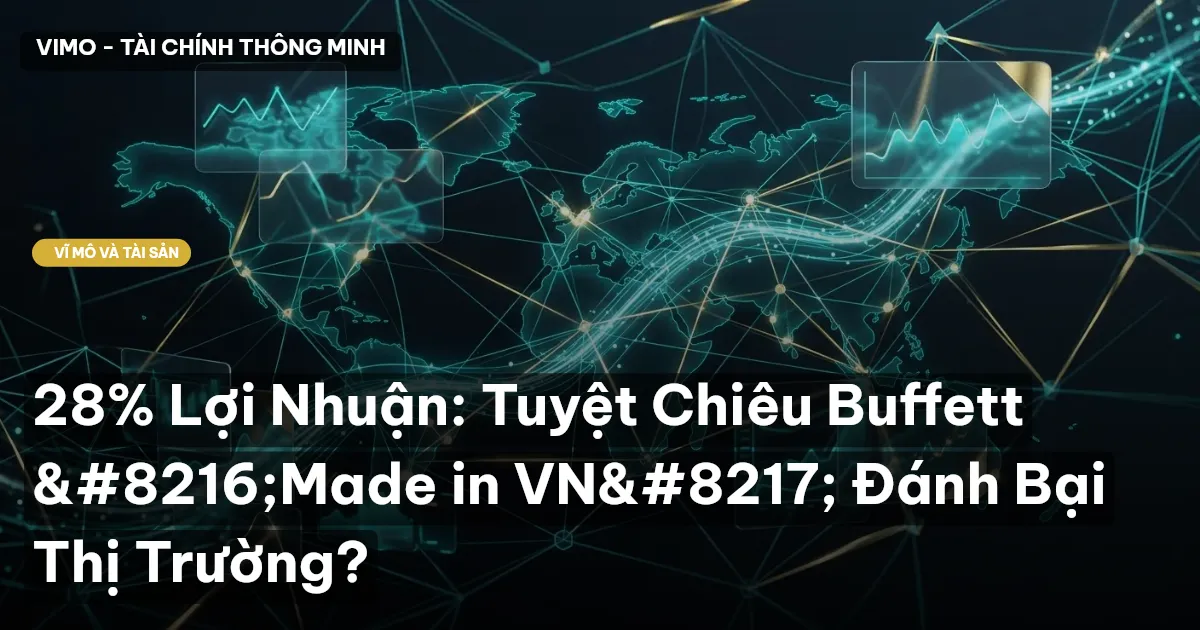 28% Lợi Nhuận: Tuyệt Chiêu Buffett 'Made in VN' Đánh Bại Thị Trường?