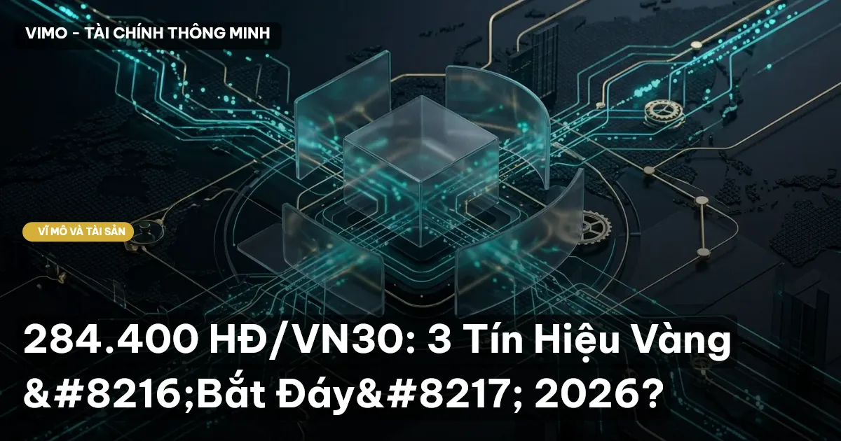 284.400 HĐ/VN30: 3 Tín Hiệu Vàng ‘Bắt Đáy’ 2026?