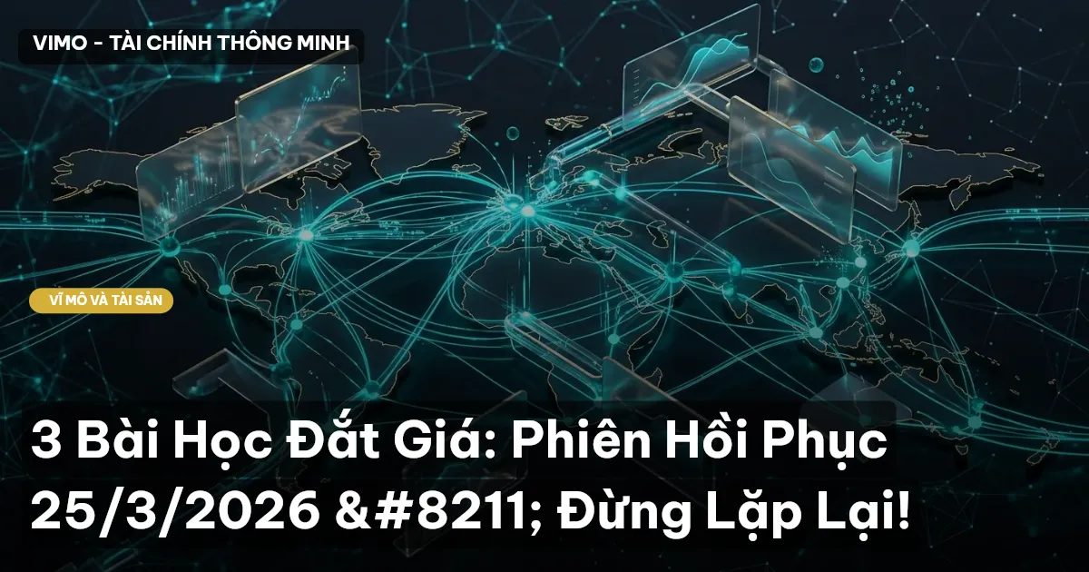 3 Bài Học Đắt Giá: Phiên Hồi Phục 25/3/2026 – Đừng Lặp Lại!