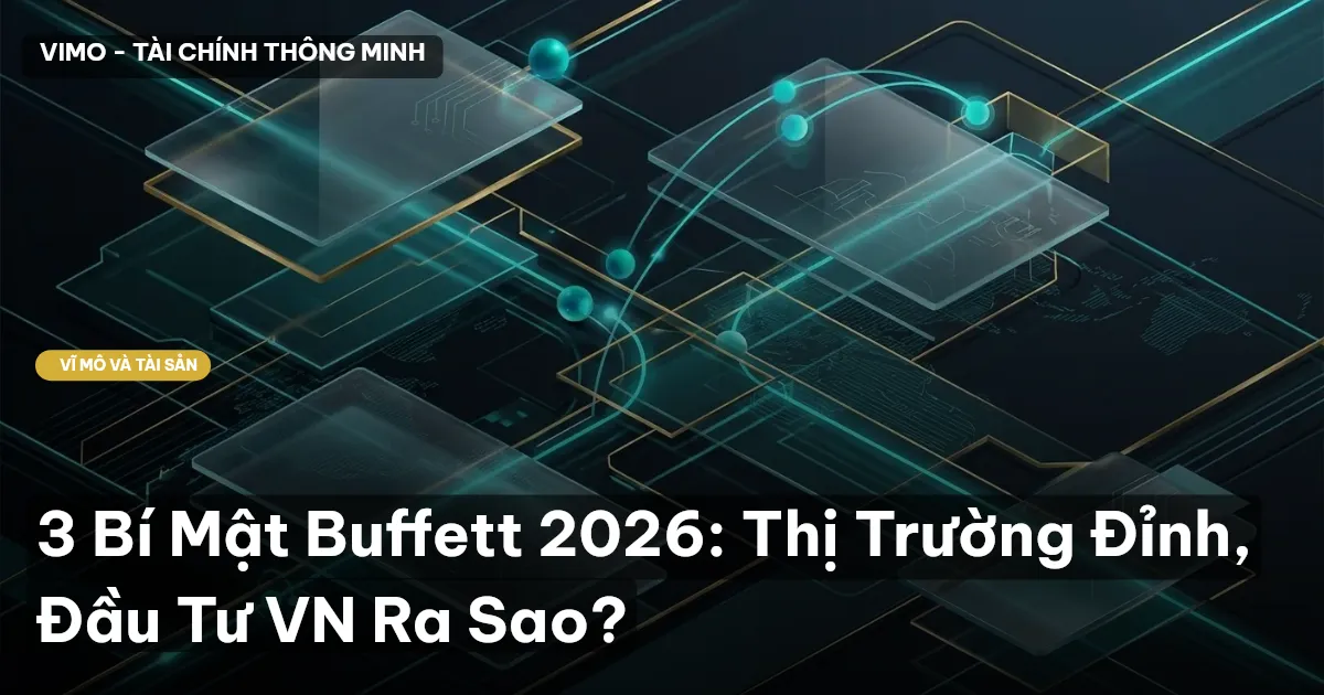 3 Bí Mật Buffett 2026: Thị Trường Đỉnh, Đầu Tư VN Ra Sao?