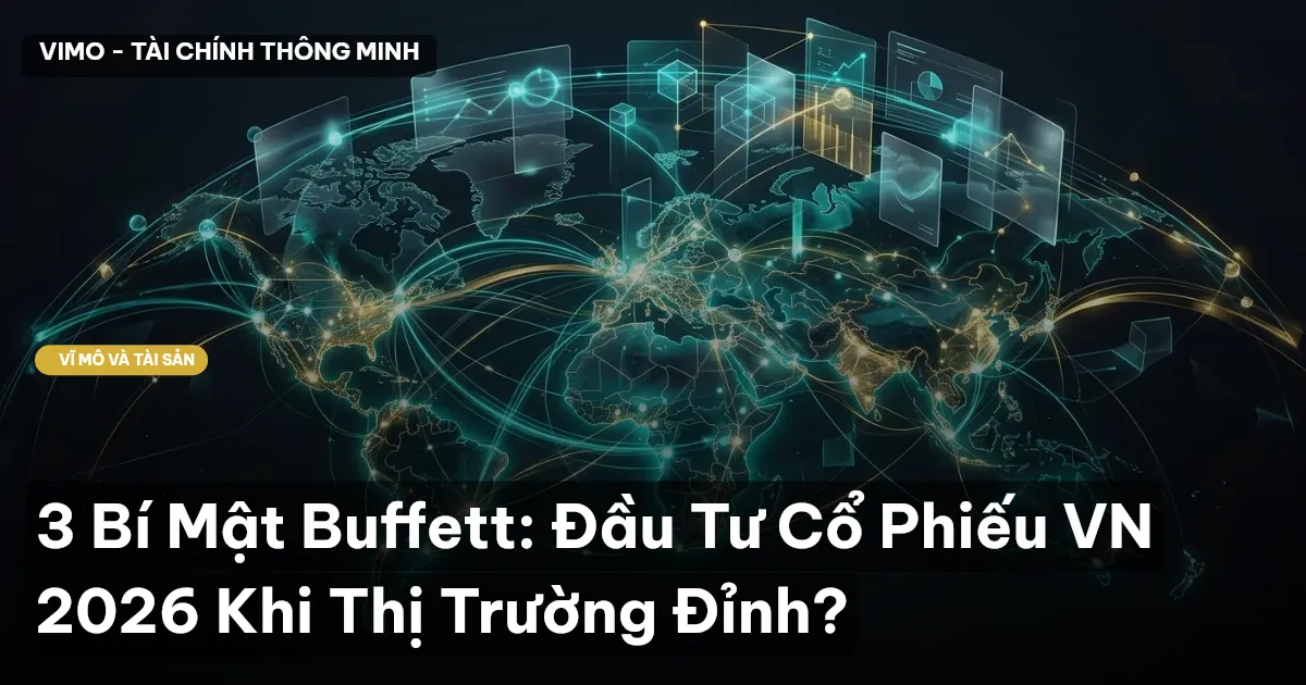 3 Bí Mật Buffett: Đầu Tư Cổ Phiếu VN 2026 Khi Thị Trường Đỉnh?