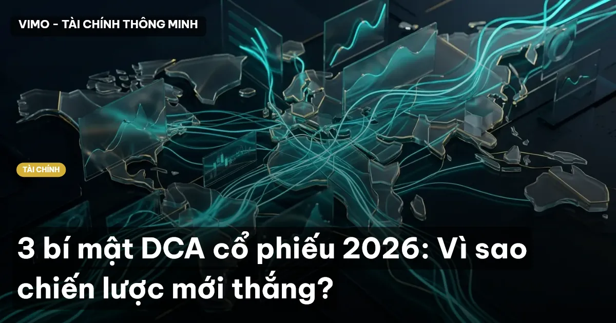 3 bí mật DCA cổ phiếu 2026: Vì sao chiến lược mới thắng?