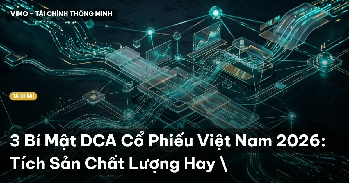 3 Bí Mật DCA Cổ Phiếu Việt Nam 2026: Tích Sản Chất Lượng Hay \