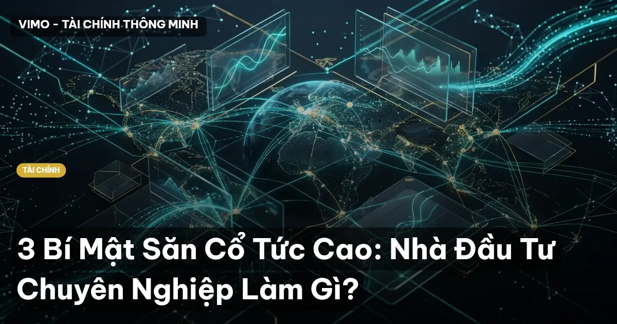 3 Bí Mật Săn Cổ Tức Cao: Nhà Đầu Tư Chuyên Nghiệp Làm Gì?