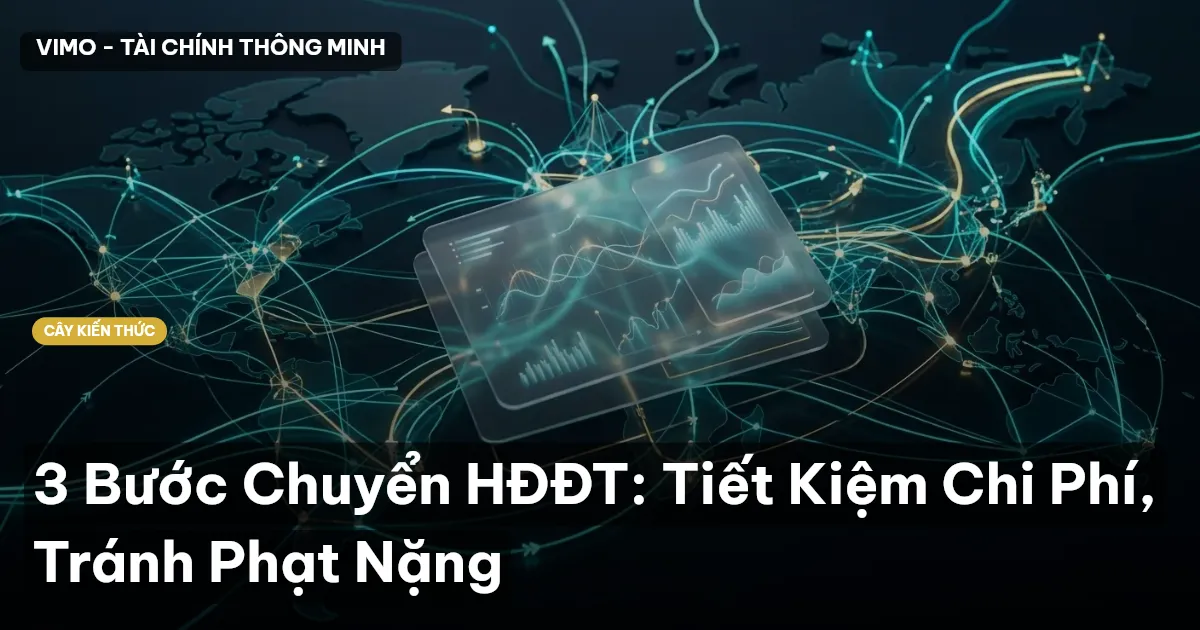 3 Bước Chuyển HĐĐT: Tiết Kiệm Chi Phí, Tránh Phạt Nặng