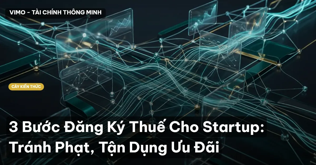 3 Bước Đăng Ký Thuế Cho Startup: Tránh Phạt, Tận Dụng Ưu Đãi