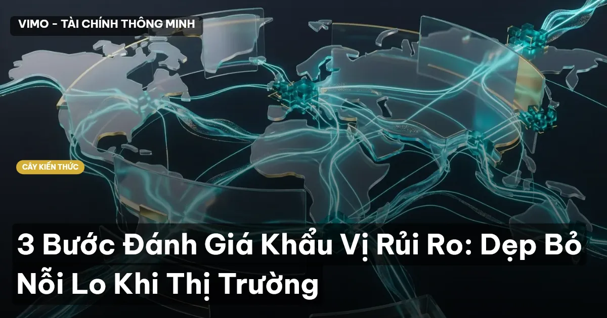 3 Bước Đánh Giá Khẩu Vị Rủi Ro: Dẹp Bỏ Nỗi Lo Khi Thị Trường