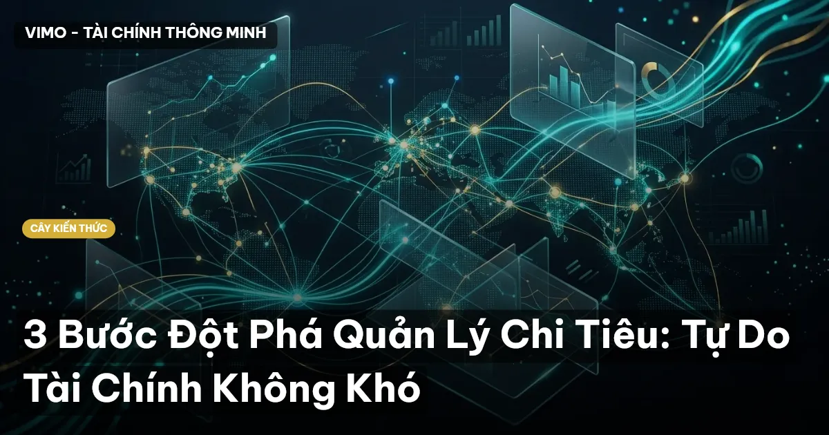 3 Bước Đột Phá Quản Lý Chi Tiêu: Tự Do Tài Chính Không Khó