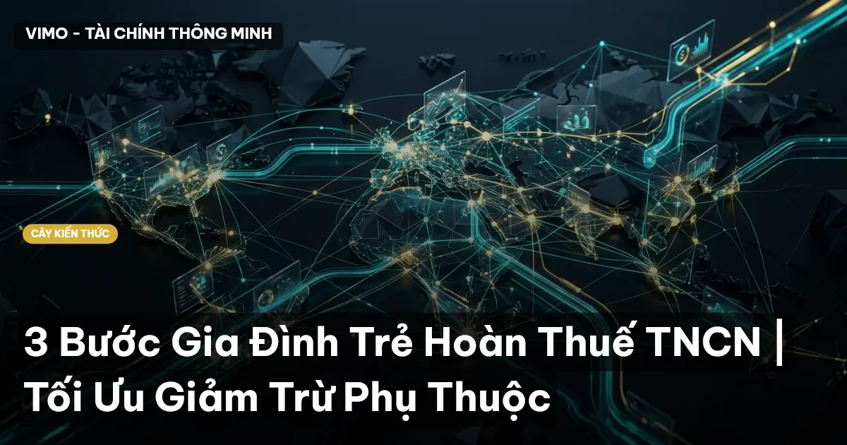 3 Bước Gia Đình Trẻ Hoàn Thuế TNCN | Tối Ưu Giảm Trừ Phụ Thuộc