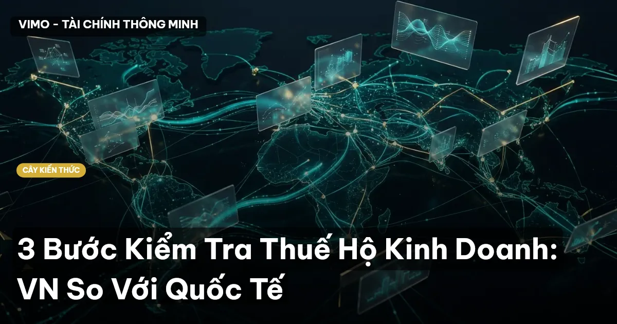 3 Bước Kiểm Tra Thuế Hộ Kinh Doanh: VN So Với Quốc Tế