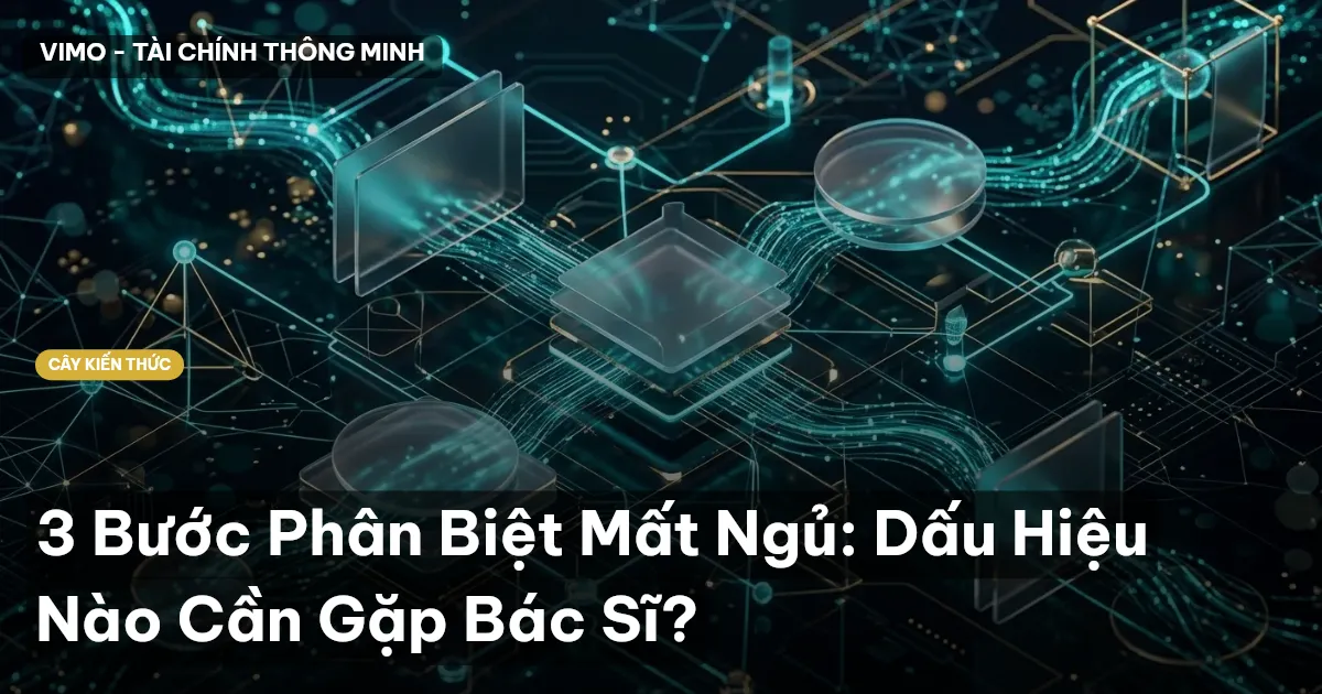 3 Bước Phân Biệt Mất Ngủ: Dấu Hiệu Nào Cần Gặp Bác Sĩ?
