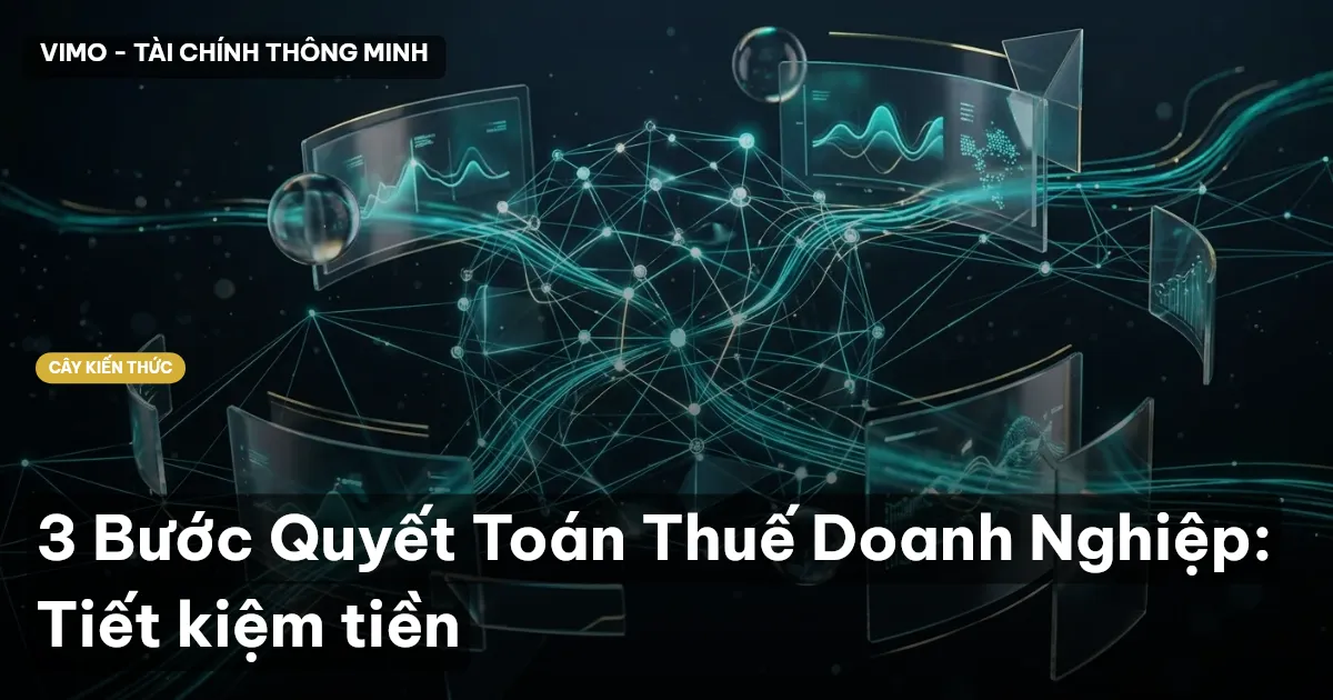 3 Bước Quyết Toán Thuế Doanh Nghiệp: Tiết kiệm tiền