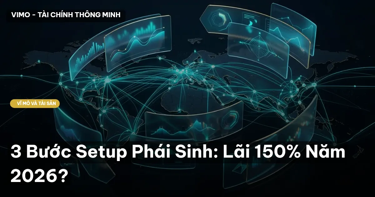 3 Bước Setup Phái Sinh: Lãi 150% Năm 2026?