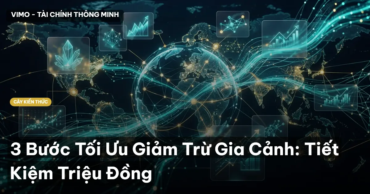 3 Bước Tối Ưu Giảm Trừ Gia Cảnh: Tiết Kiệm Triệu Đồng