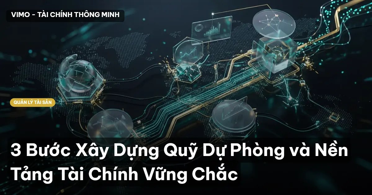 3 Bước Xây Dựng Quỹ Dự Phòng và Nền Tảng Tài Chính Vững Chắc