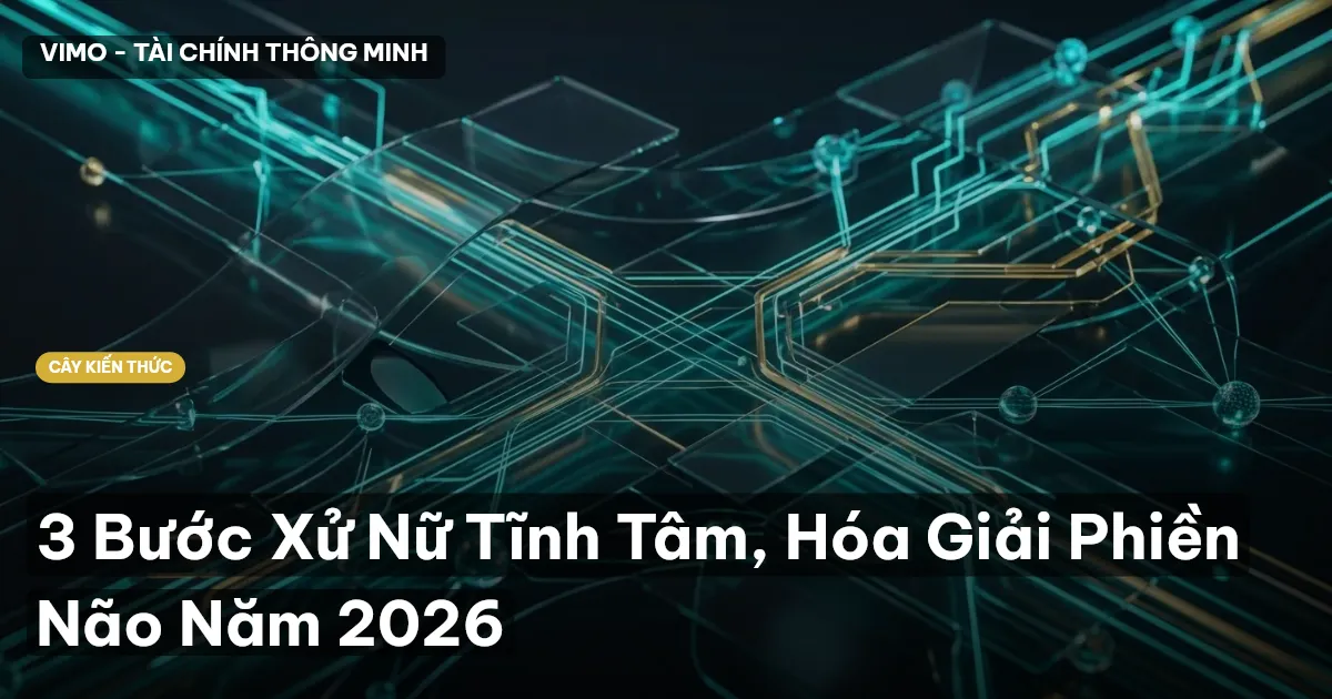 3 Bước Xử Nữ Tĩnh Tâm, Hóa Giải Phiền Não Năm 2026