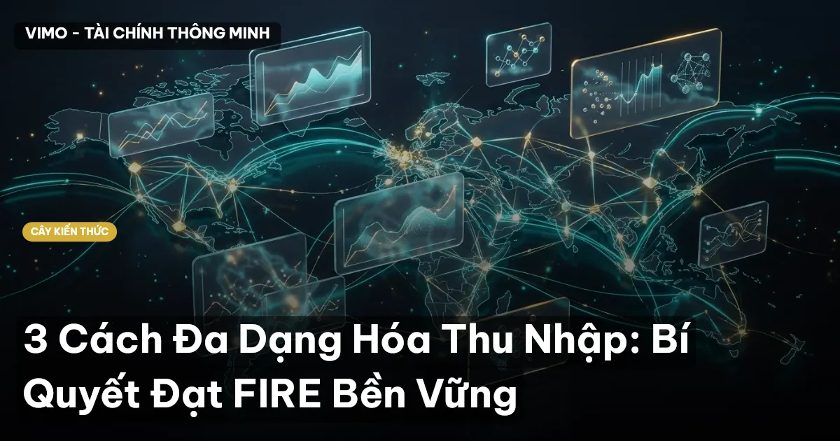 3 Cách Đa Dạng Hóa Thu Nhập: Bí Quyết Đạt FIRE Bền Vững