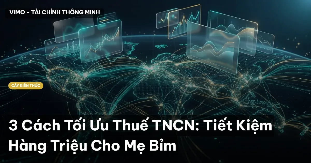 3 Cách Tối Ưu Thuế TNCN: Tiết Kiệm Hàng Triệu Cho Mẹ Bỉm