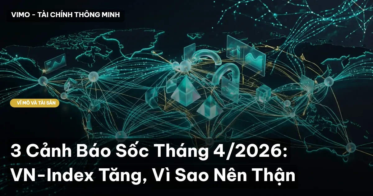 3 Cảnh Báo Sốc Tháng 4/2026: VN-Index Tăng, Vì Sao Nên Thận