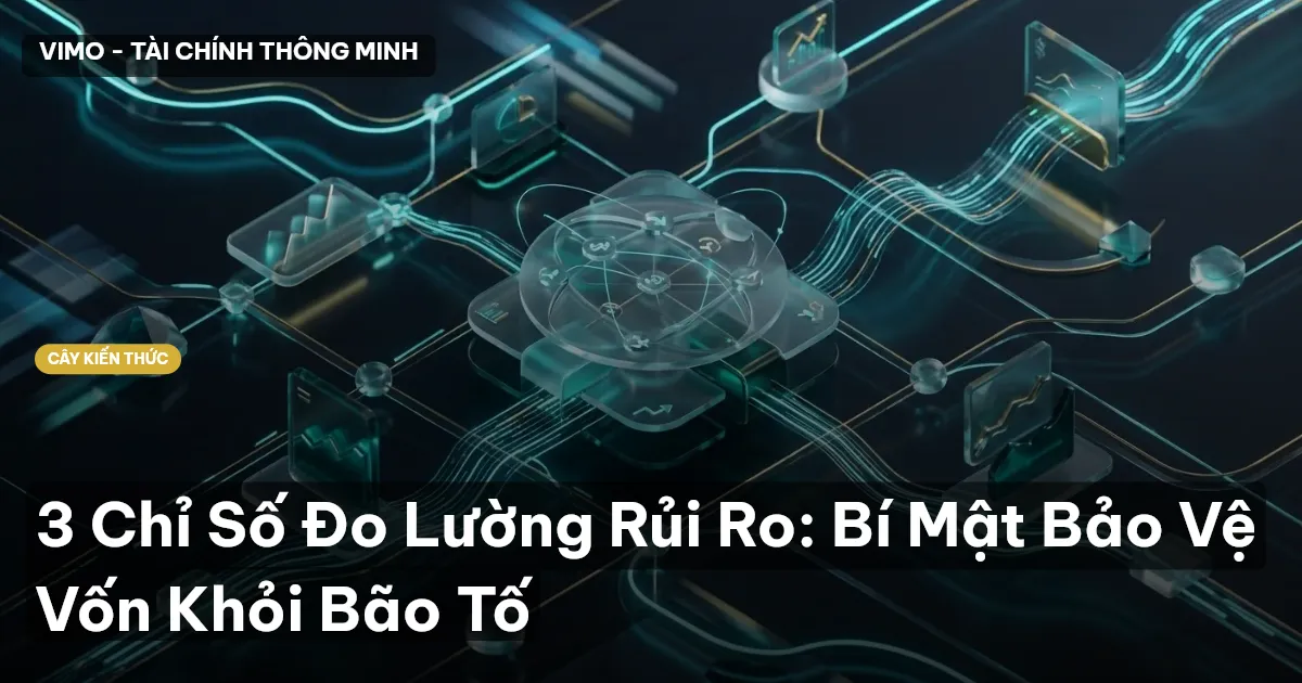 3 Chỉ Số Đo Lường Rủi Ro: Bí Mật Bảo Vệ Vốn Khỏi Bão Tố