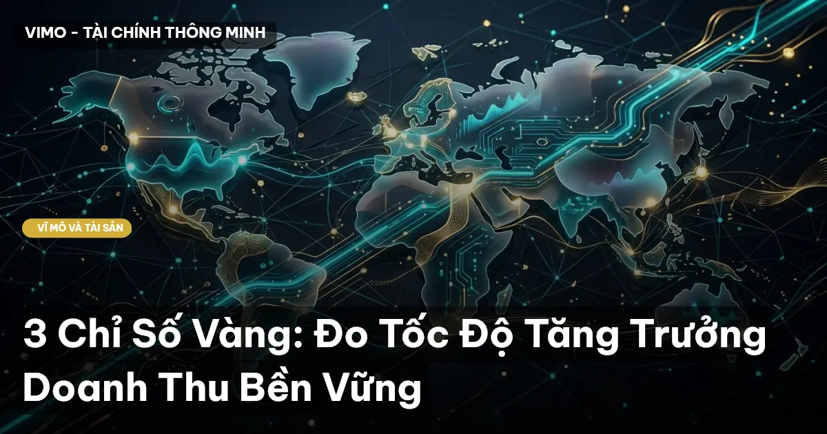 3 Chỉ Số Vàng: Đo Tốc Độ Tăng Trưởng Doanh Thu Bền Vững
