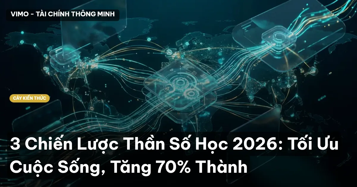 3 Chiến Lược Thần Số Học 2026: Tối Ưu Cuộc Sống, Tăng 70% Thành