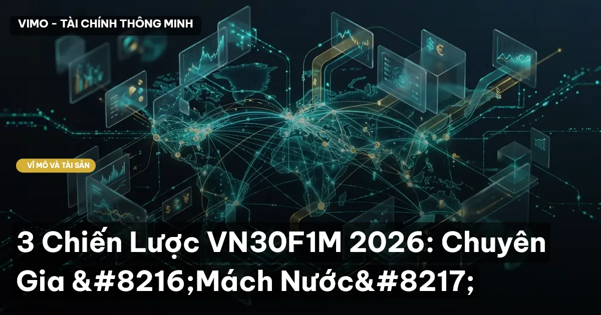 3 Chiến Lược VN30F1M 2026: Chuyên Gia 'Mách Nước'