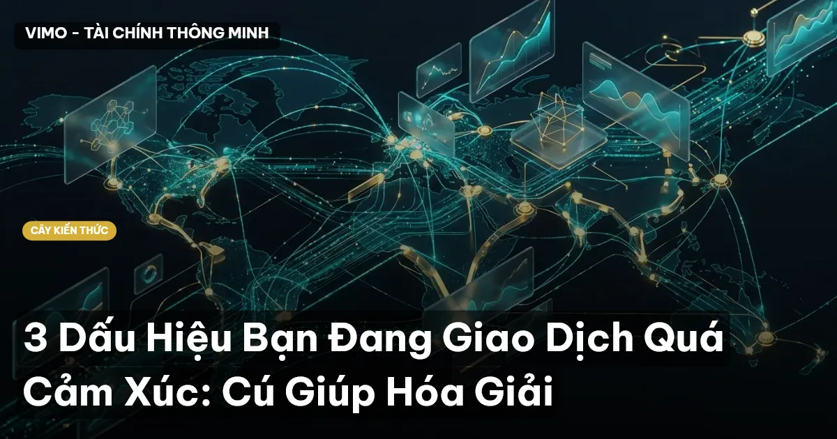 3 Dấu Hiệu Bạn Đang Giao Dịch Quá Cảm Xúc: Cú Giúp Hóa Giải