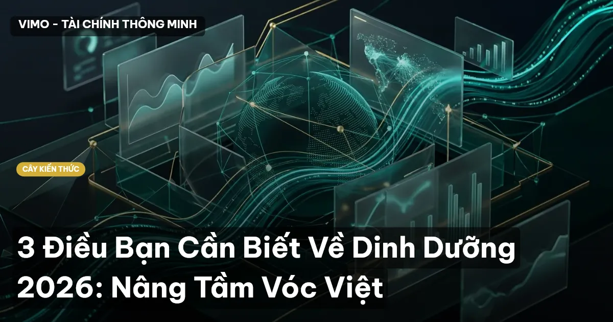 3 Điều Bạn Cần Biết Về Dinh Dưỡng 2026: Nâng Tầm Vóc Việt