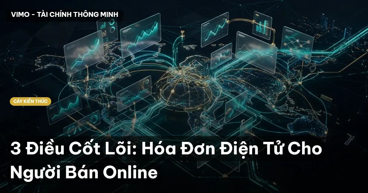 3 Điều Cốt Lõi: Hóa Đơn Điện Tử Cho Người Bán Online