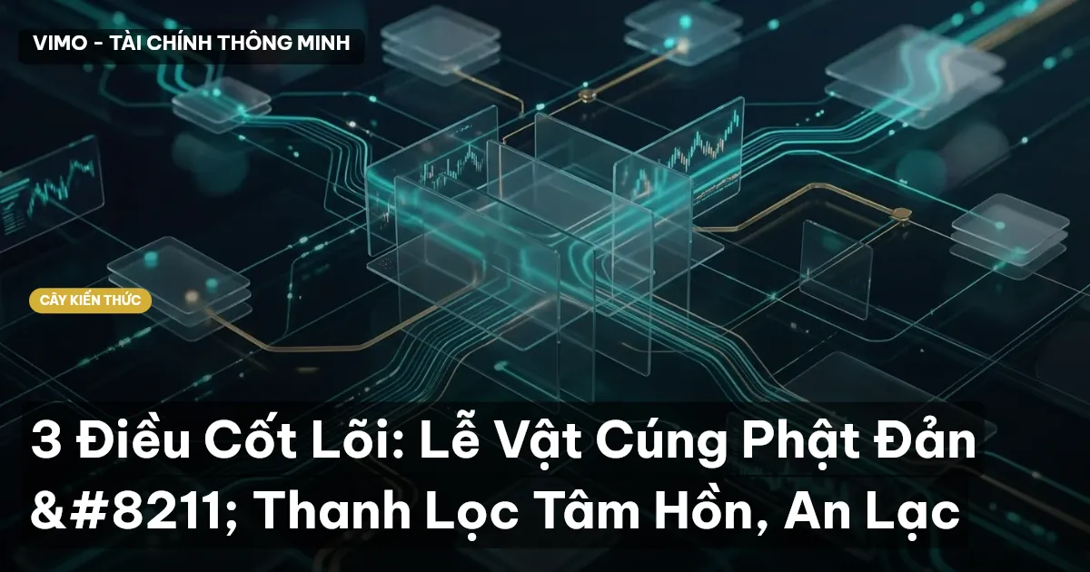 3 Điều Cốt Lõi: Lễ Vật Cúng Phật Đản – Thanh Lọc Tâm Hồn, An Lạc