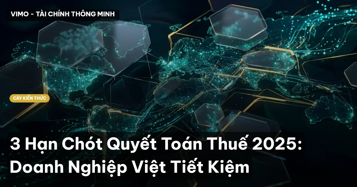 3 Hạn Chót Quyết Toán Thuế 2025: Doanh Nghiệp Việt Tiết Kiệm
