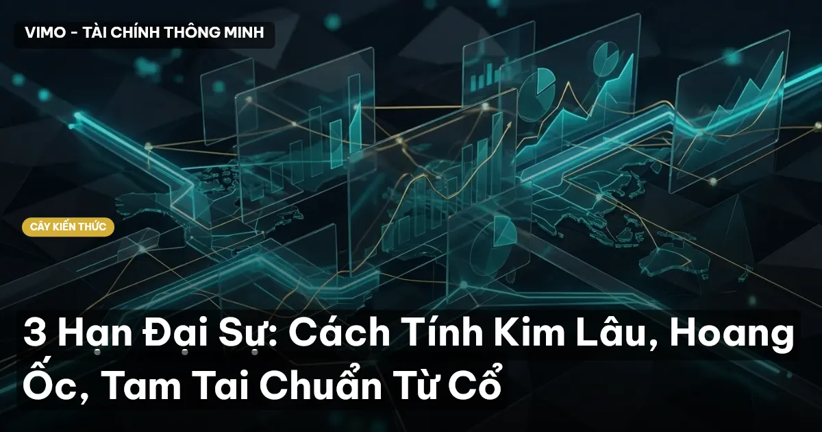 3 Hạn Đại Sự: Cách Tính Kim Lâu, Hoang Ốc, Tam Tai Chuẩn Từ Cổ