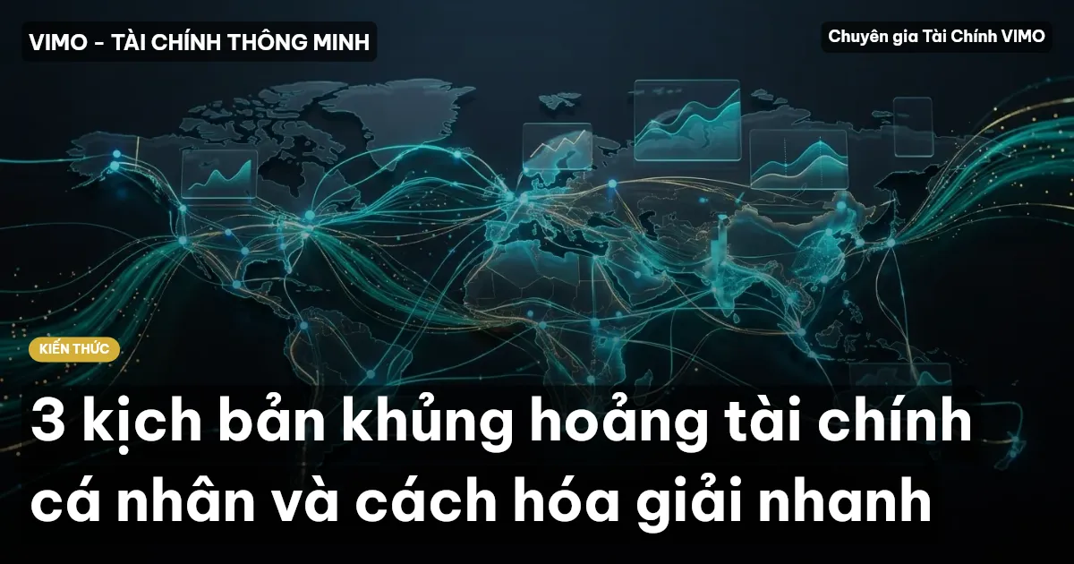 3 kịch bản khủng hoảng tài chính cá nhân và cách hóa giải nhanh