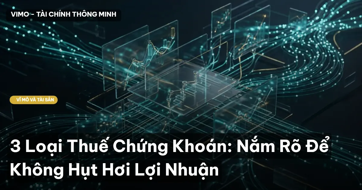 3 Loại Thuế Chứng Khoán: Nắm Rõ Để Không Hụt Hơi Lợi Nhuận
