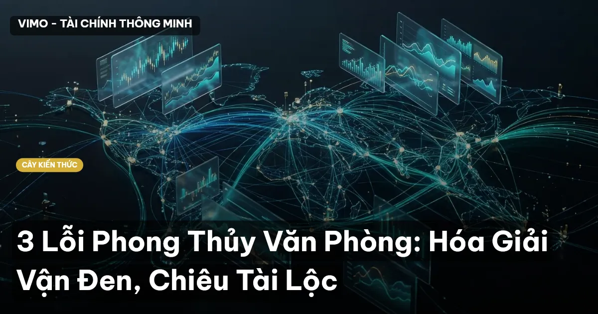 3 Lỗi Phong Thủy Văn Phòng: Hóa Giải Vận Đen, Chiêu Tài Lộc