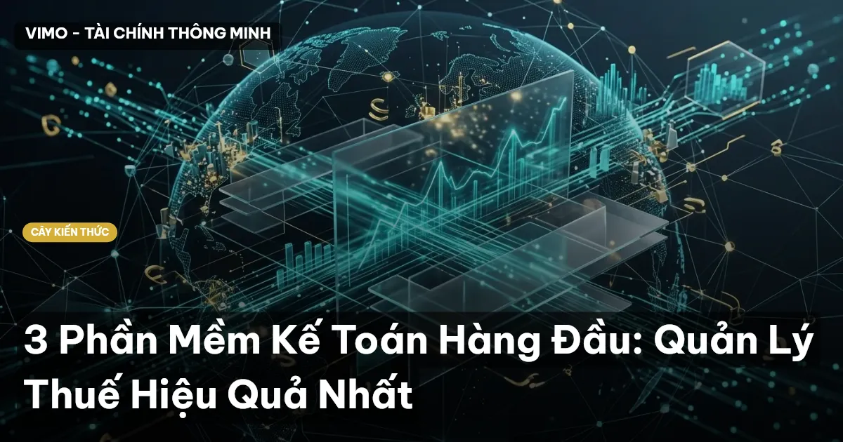 3 Phần Mềm Kế Toán Hàng Đầu: Quản Lý Thuế Hiệu Quả Nhất