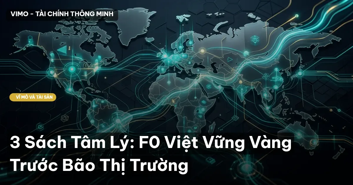 3 Sách Tâm Lý: F0 Việt Vững Vàng Trước Bão Thị Trường