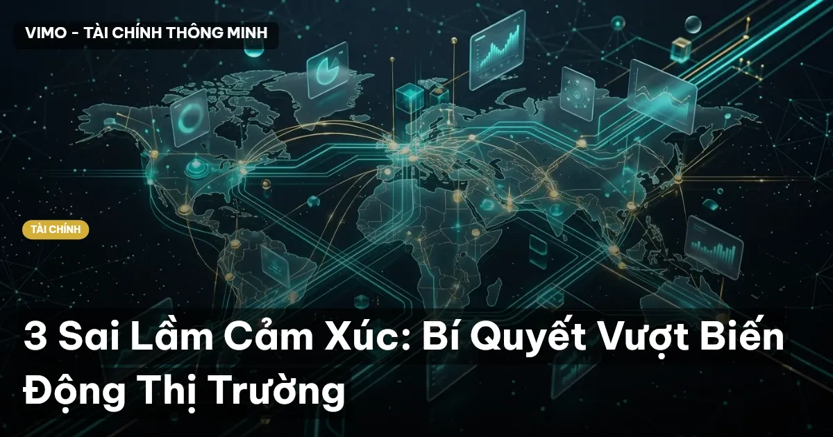 3 Sai Lầm Cảm Xúc: Bí Quyết Vượt Biến Động Thị Trường