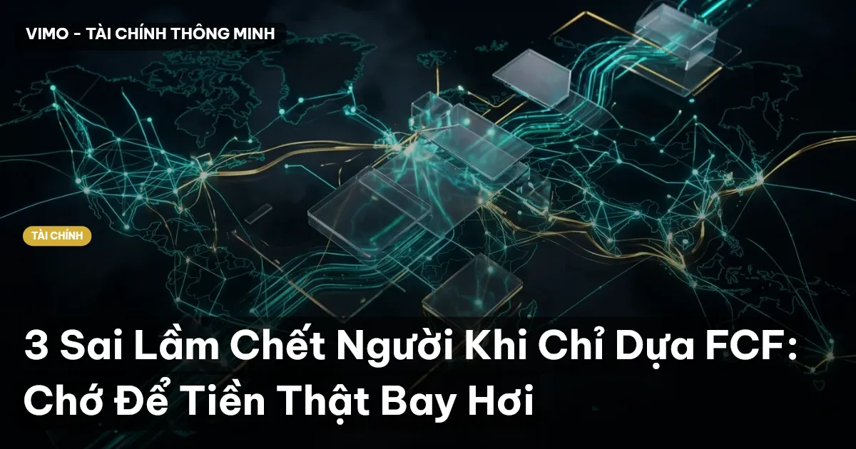 3 Sai Lầm Chết Người Khi Chỉ Dựa FCF: Chớ Để Tiền Thật Bay Hơi