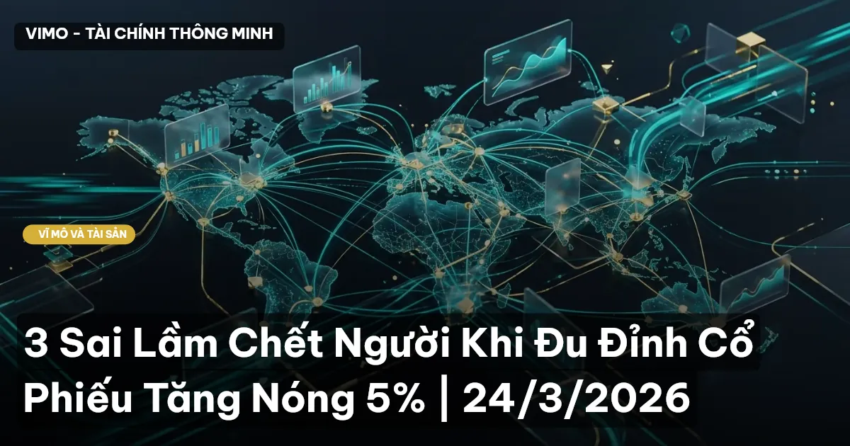 3 Sai Lầm Chết Người Khi Đu Đỉnh Cổ Phiếu Tăng Nóng 5% | 24/3/2026