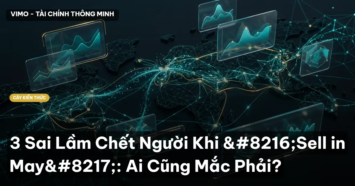 3 Sai Lầm Chết Người Khi ‘Sell in May’: Ai Cũng Mắc Phải?