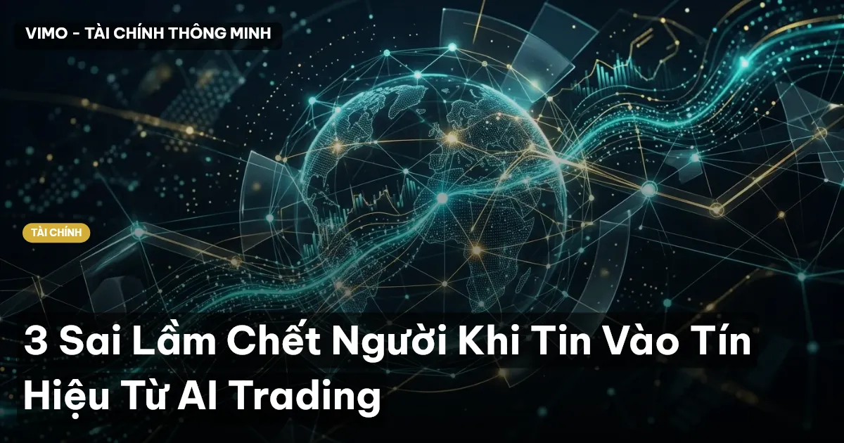 3 Sai Lầm Chết Người Khi Tin Vào Tín Hiệu Từ AI Trading