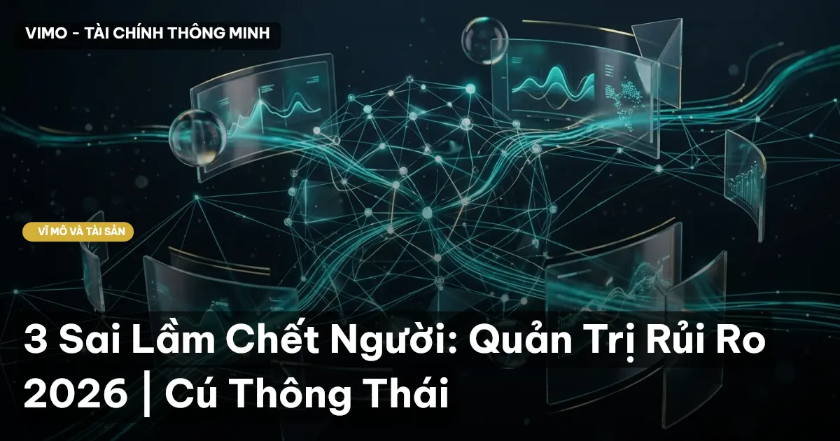 3 Sai Lầm Chết Người: Quản Trị Rủi Ro 2026 | Cú Thông Thái