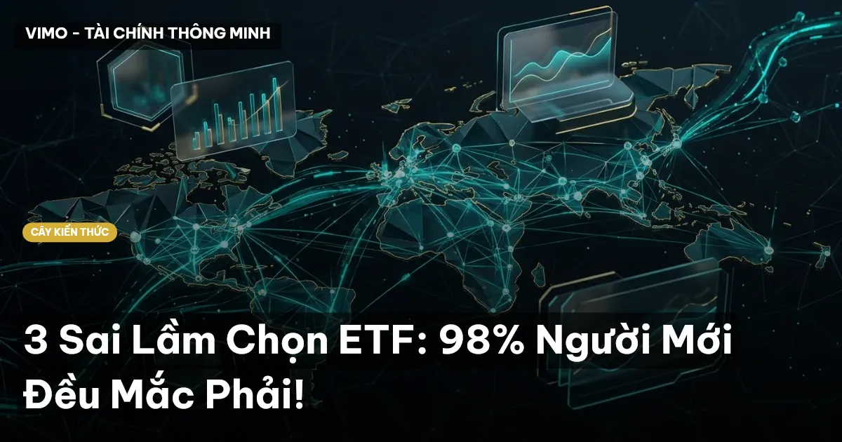 3 Sai Lầm Chọn ETF: 98% Người Mới Đều Mắc Phải!