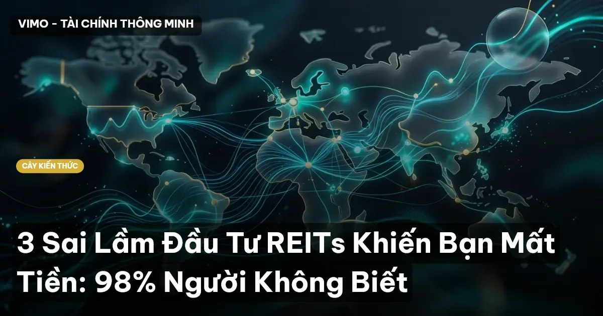 3 Sai Lầm Đầu Tư REITs Khiến Bạn Mất Tiền: 98% Người Không Biết