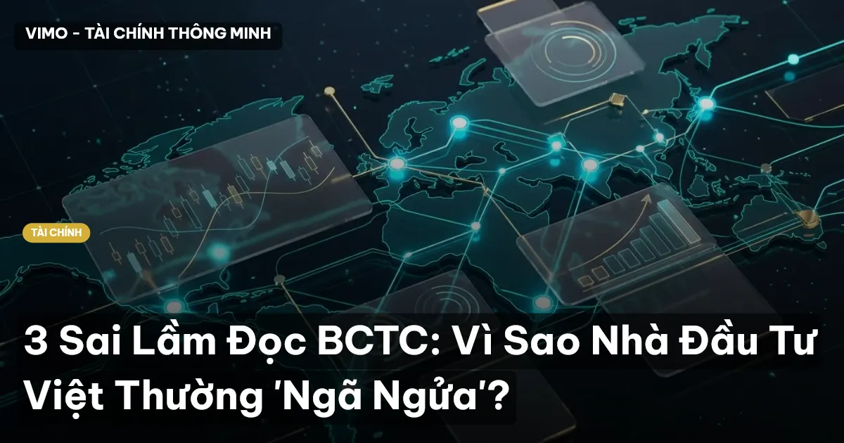 sai lầm đọc báo cáo tài chính