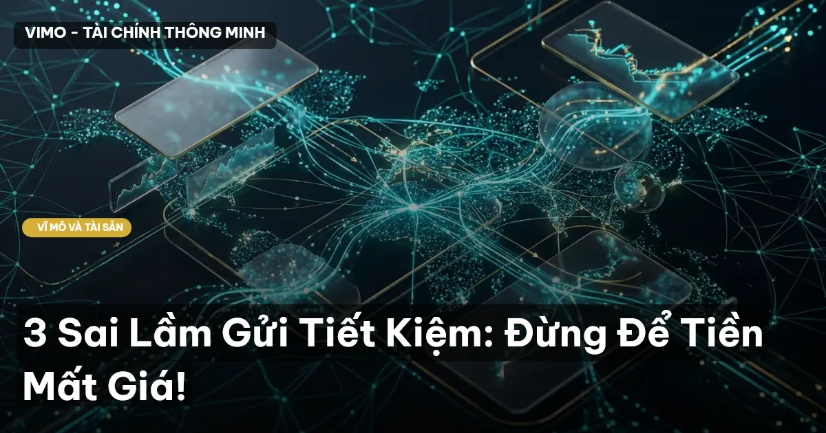 3 Sai Lầm Gửi Tiết Kiệm: Đừng Để Tiền Mất Giá!